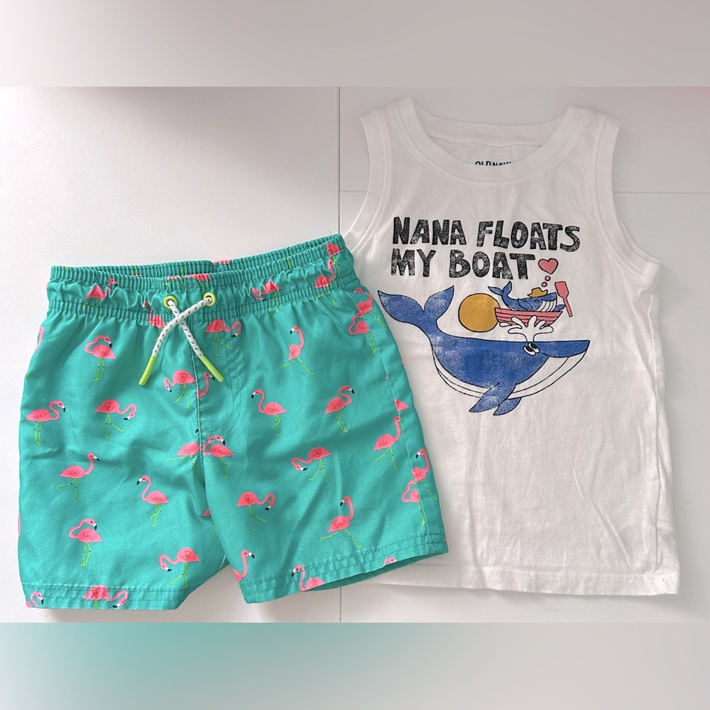 3T Tank + Swim Trunks